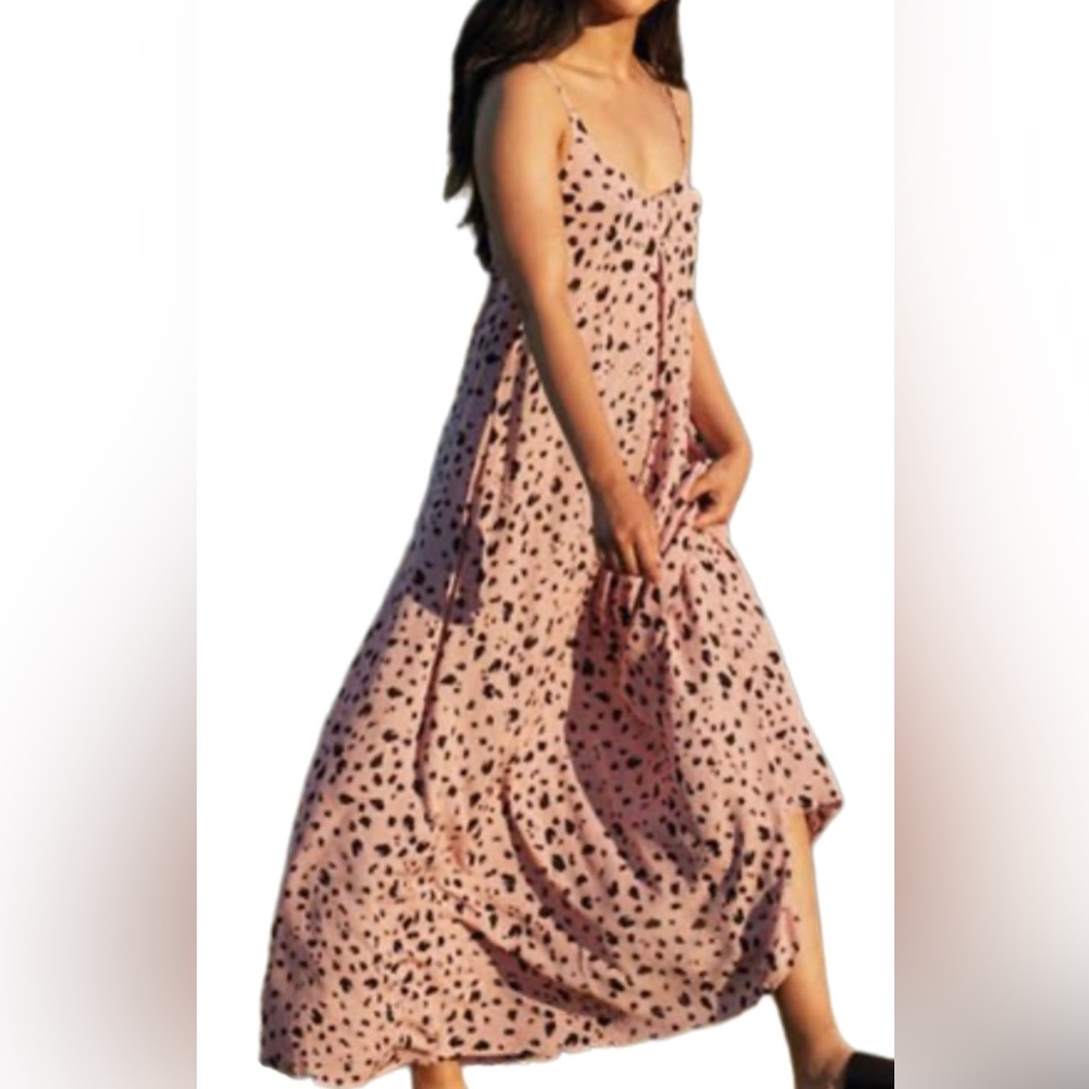 Skye | Emory Beach Maxi Dress | Dusty Rose